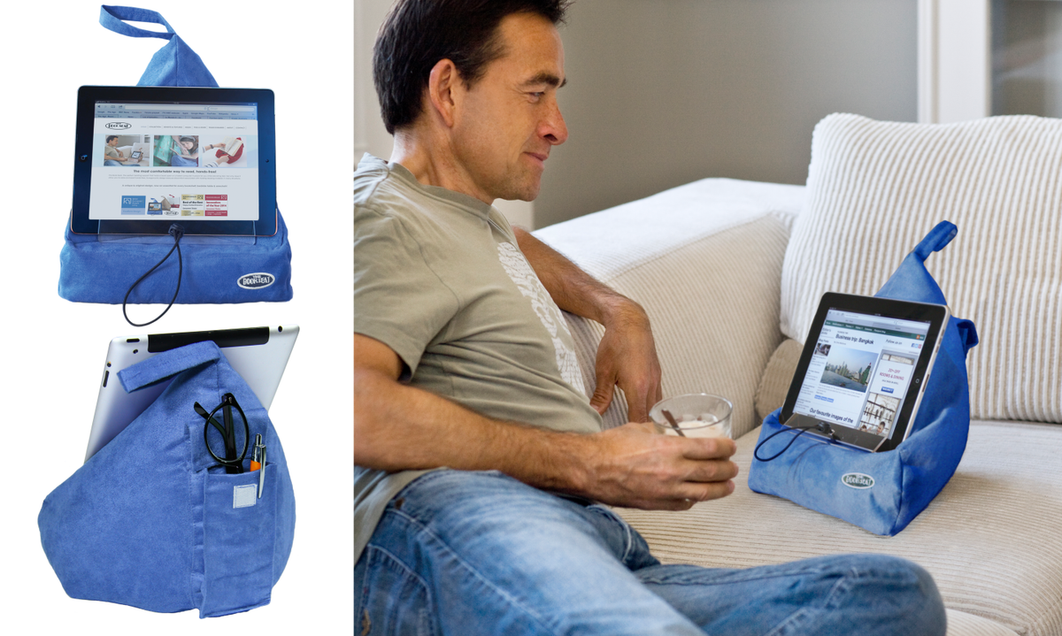 The Book Seat Blue/Sky Book/Ipad/E-Reader Holder (Other)