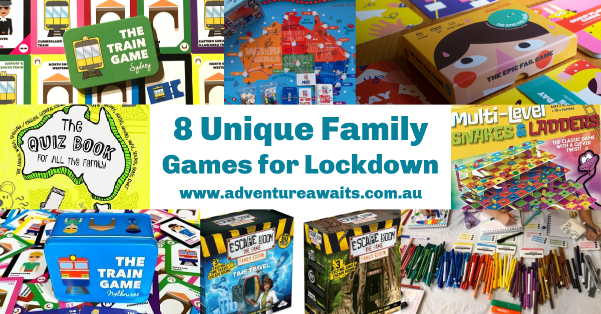 8 Unique Family Games for Lockdown