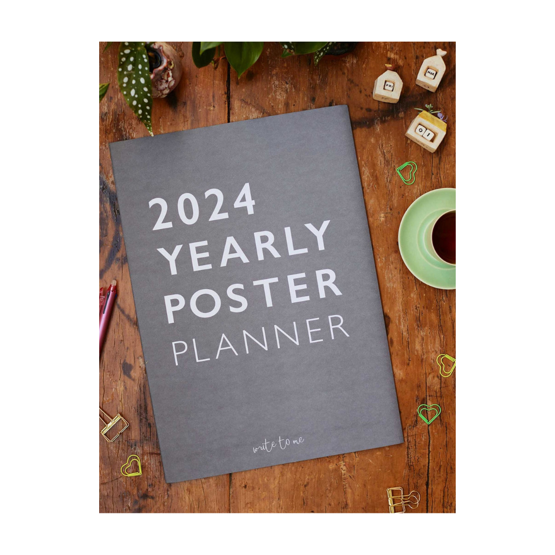 50% OFF Write To Me | 2024 Yearly Poster Planner