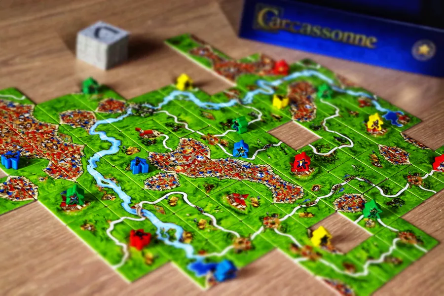 Carcassonne 20th Anniversary | German Style Board Game