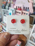 Glass By Samantha Abbott Stud Earrings