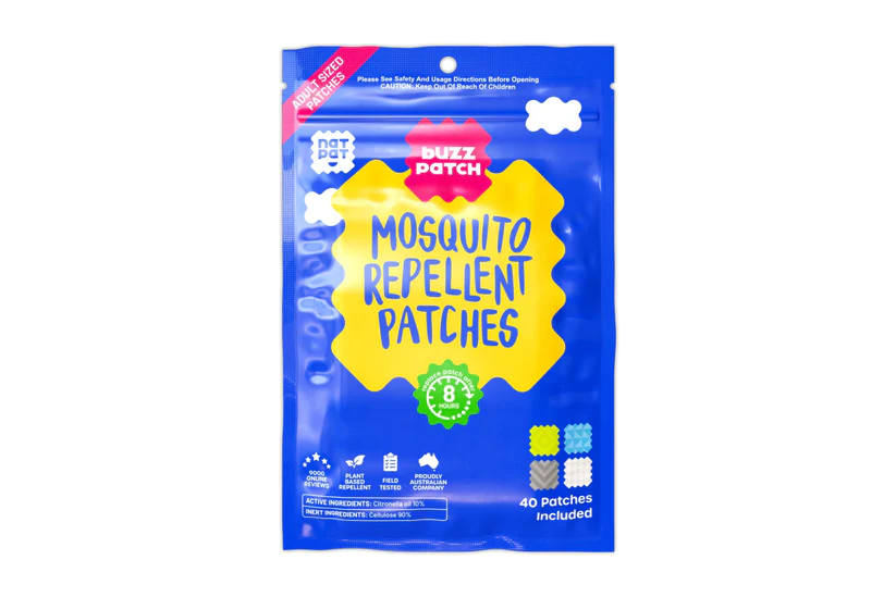 PRE ORDER BuzzPatch | Adult Mosquito Repellent Patches