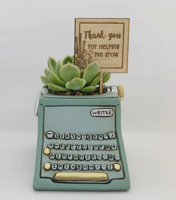 Allen Designs | Typewriter Planter