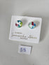 Glass By Samantha Abbott Stud Earrings