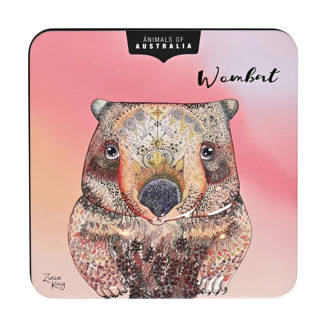 Banksia Red | Wombat Tin Macadamia Shortbread 150g