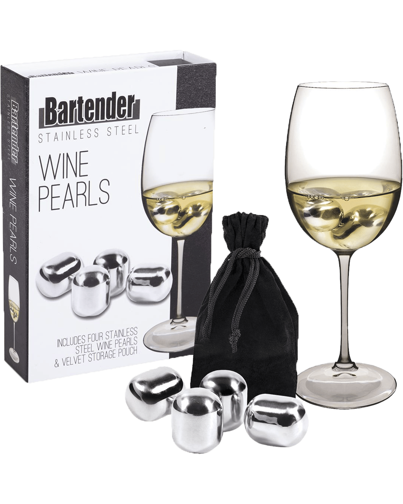 Bartender | Stainless Steel Wine Pearls