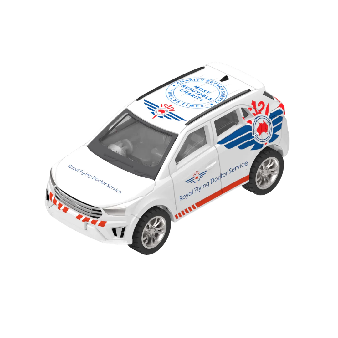 Royal Flying Doctor SUV Diecast Pull Back