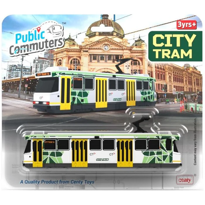 Melbourne City Tram Diecast Pull Back