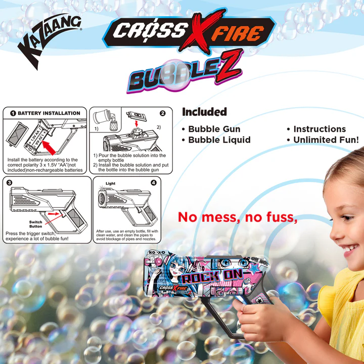 PRE ORDER Kazaang | BubbleZ Bubble Machine