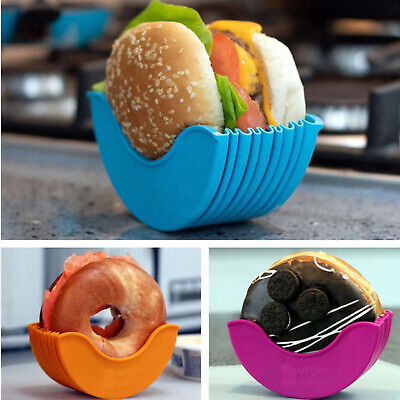 Burger Holder | Reusable Silicone Burger & Roll Holder