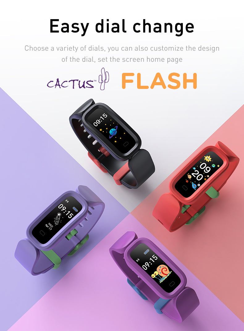 Cactus | Flash - Kids Fitness Activity Tracker