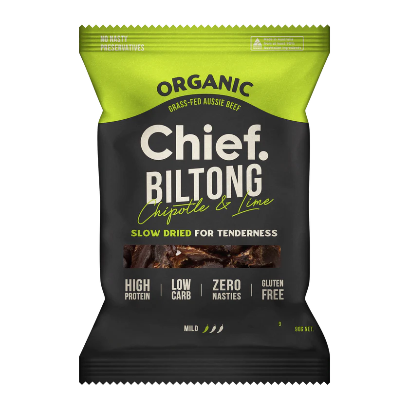 Chief Nutrition | Chipotle and Lime Biltong 90g