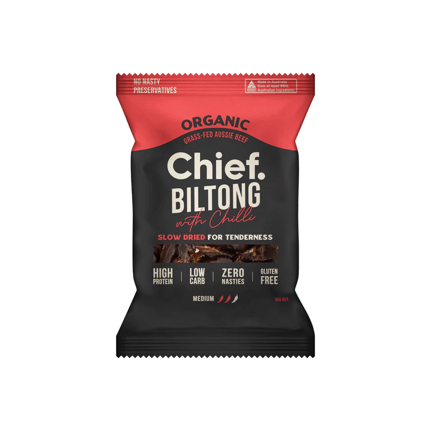 Chief Nutrition | Beef & Chilli Biltong