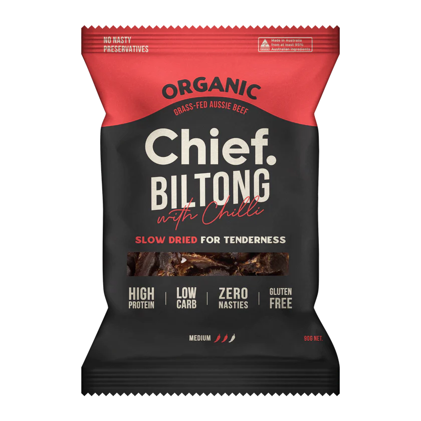 Chief Nutrition | Beef & Chilli Biltong