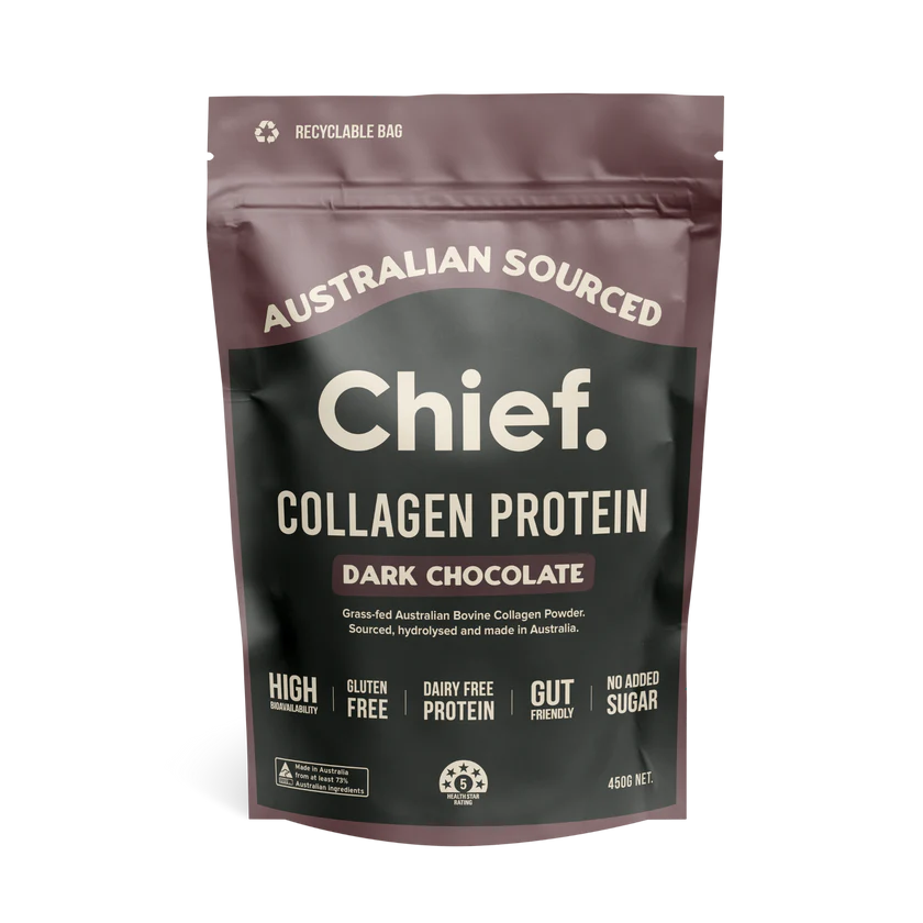 Chief Nutrition | Grass Fed Collagen Protein Powder 450g