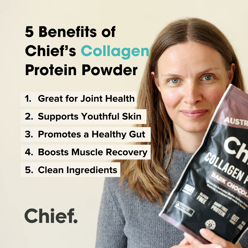 Chief Nutrition | Grass Fed Collagen Protein Powder 450g