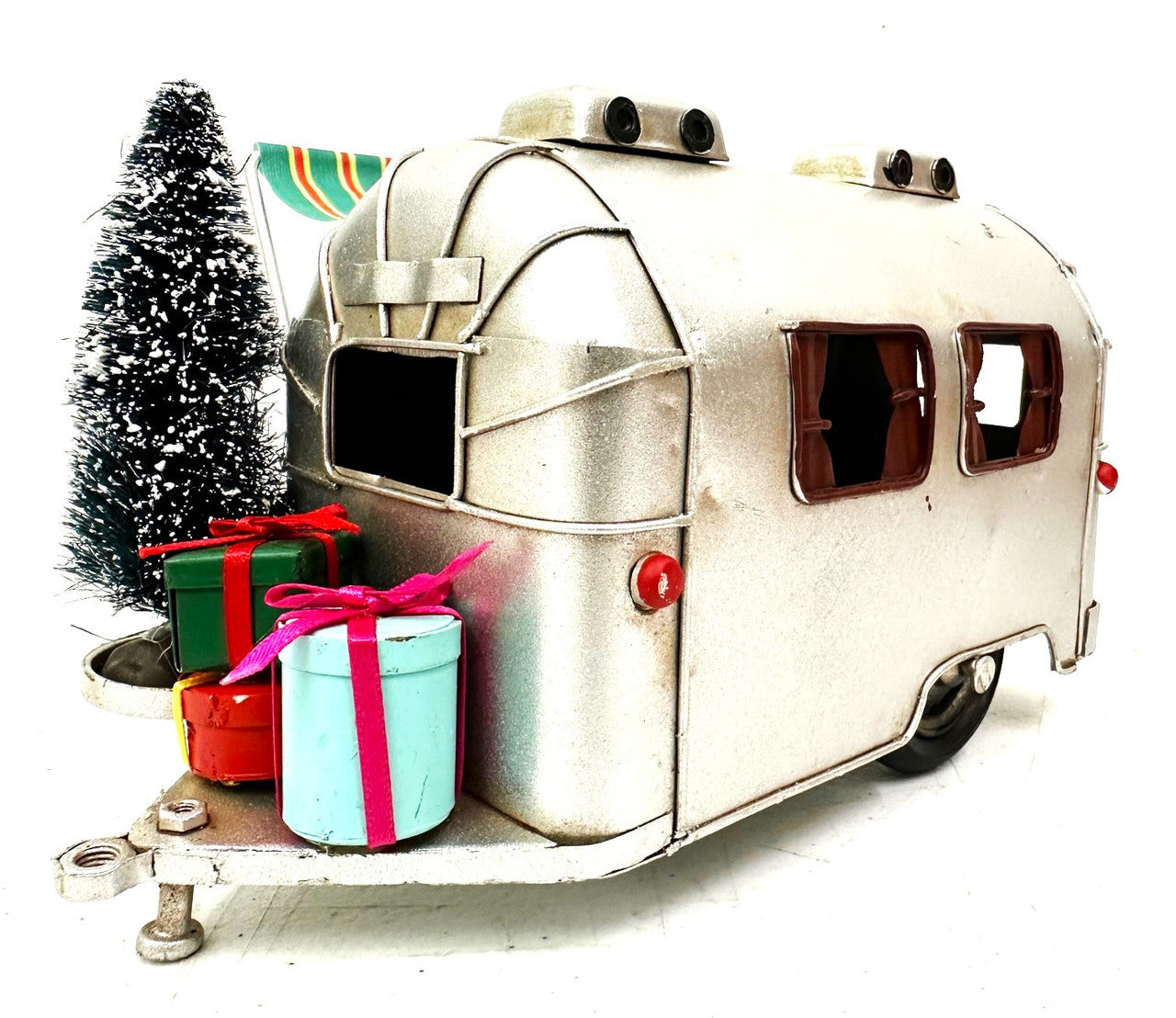 Christmas Silver Caravan Airstream