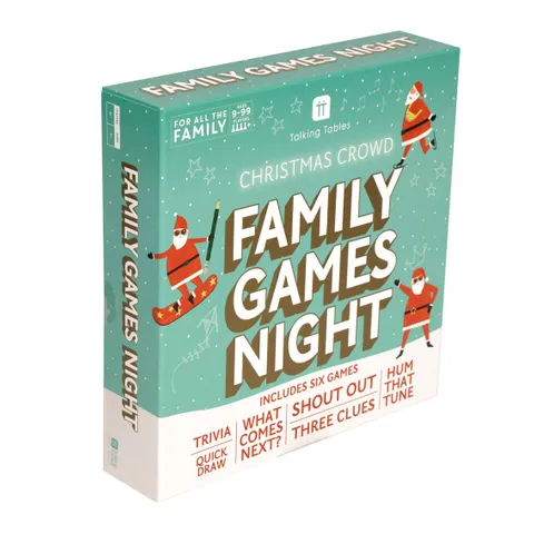 Christmas Crowd Family Games Night