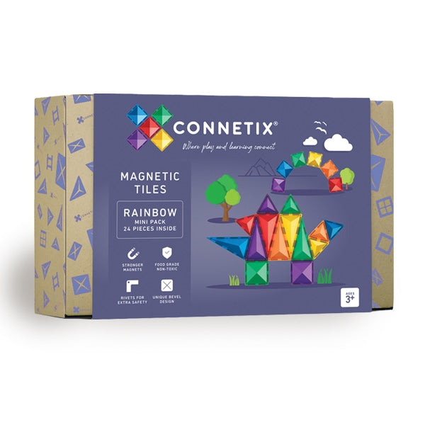 Connetix Rainbow | 24 Piece Mini Pack