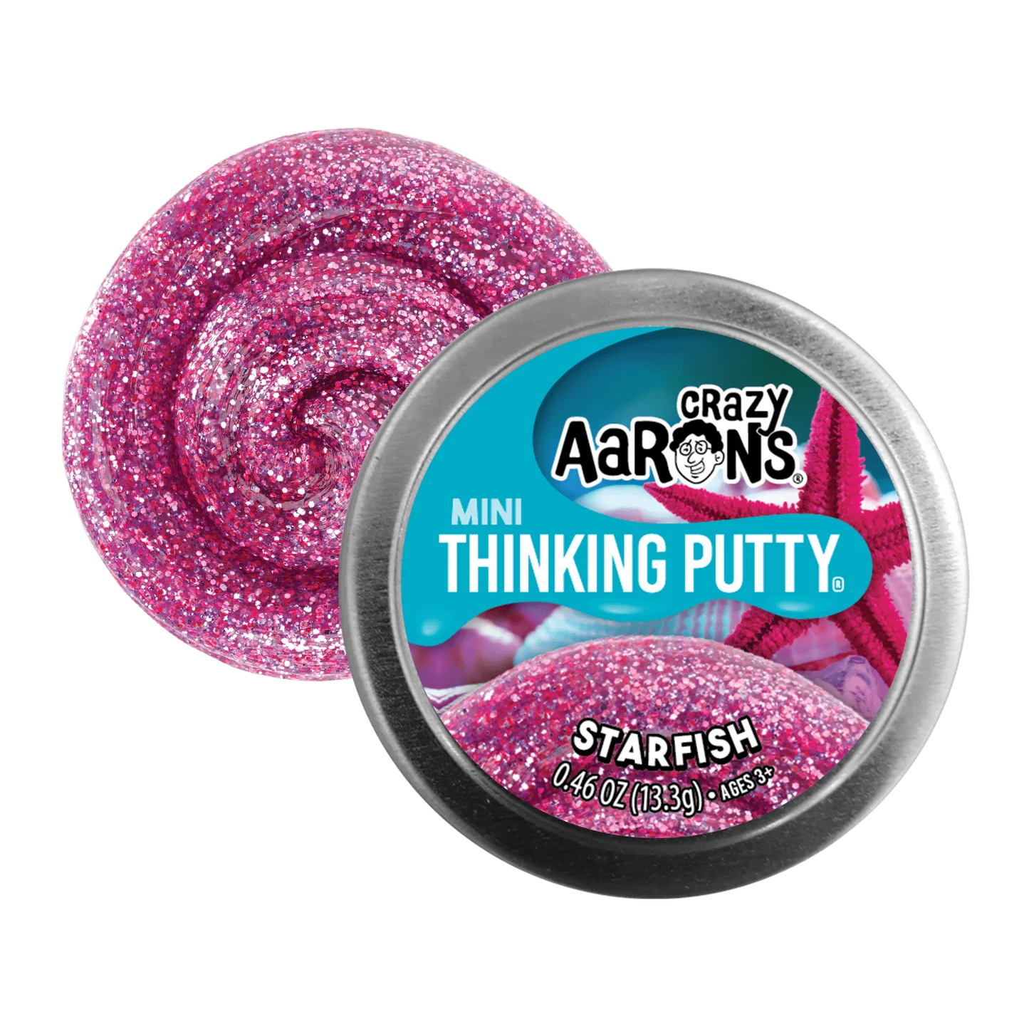 Crazy Aaron's Thinking Putty | 2" tin | Mini Collection