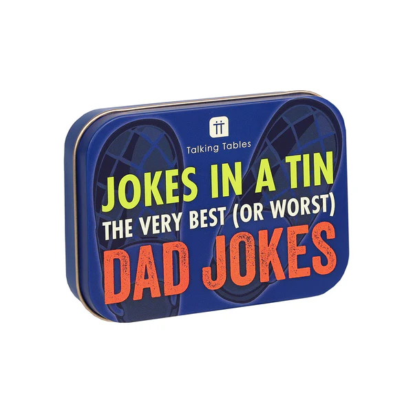 Jokes In A Tin | Dad Jokes