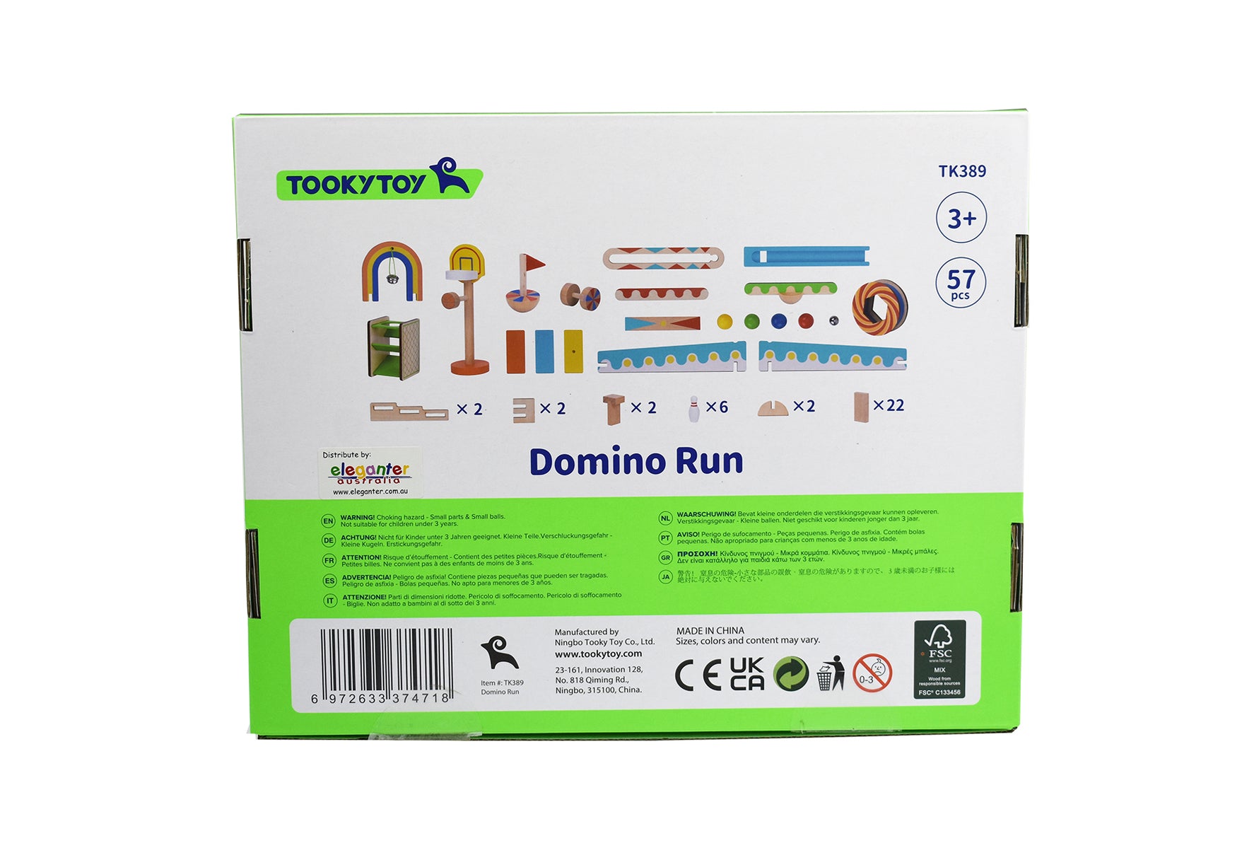 Domino Run Building Set