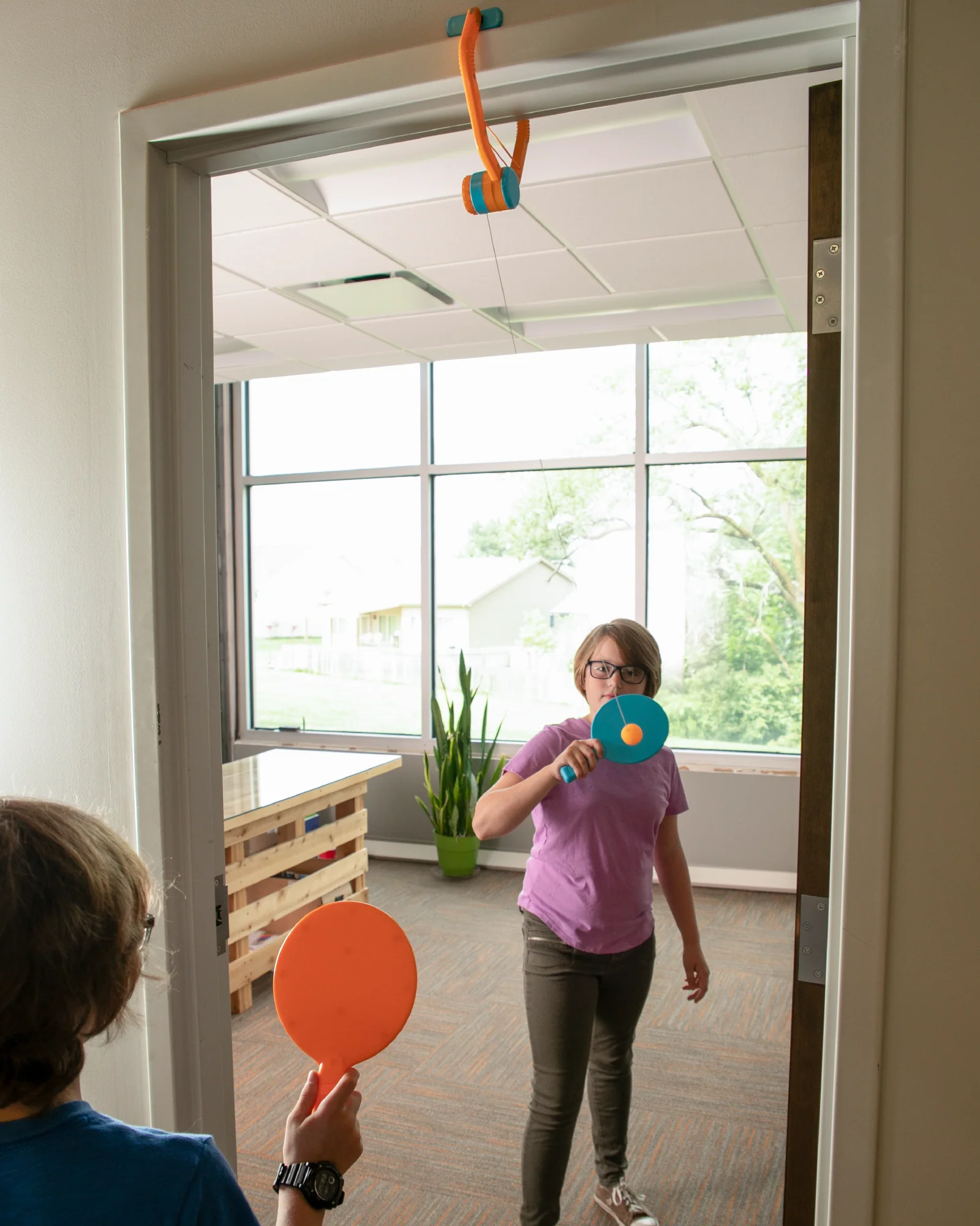 Fat Brain Toys Door Pong