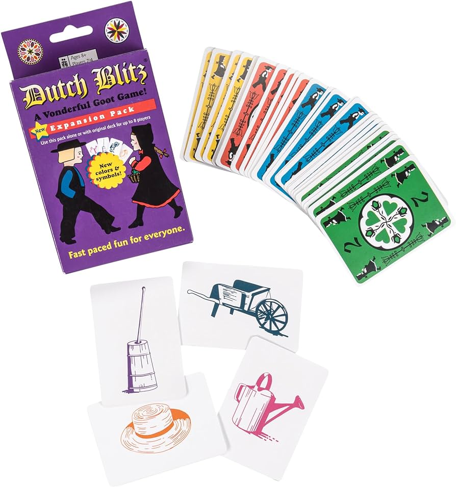 Dutch Blitz Purple Expansion Card Game