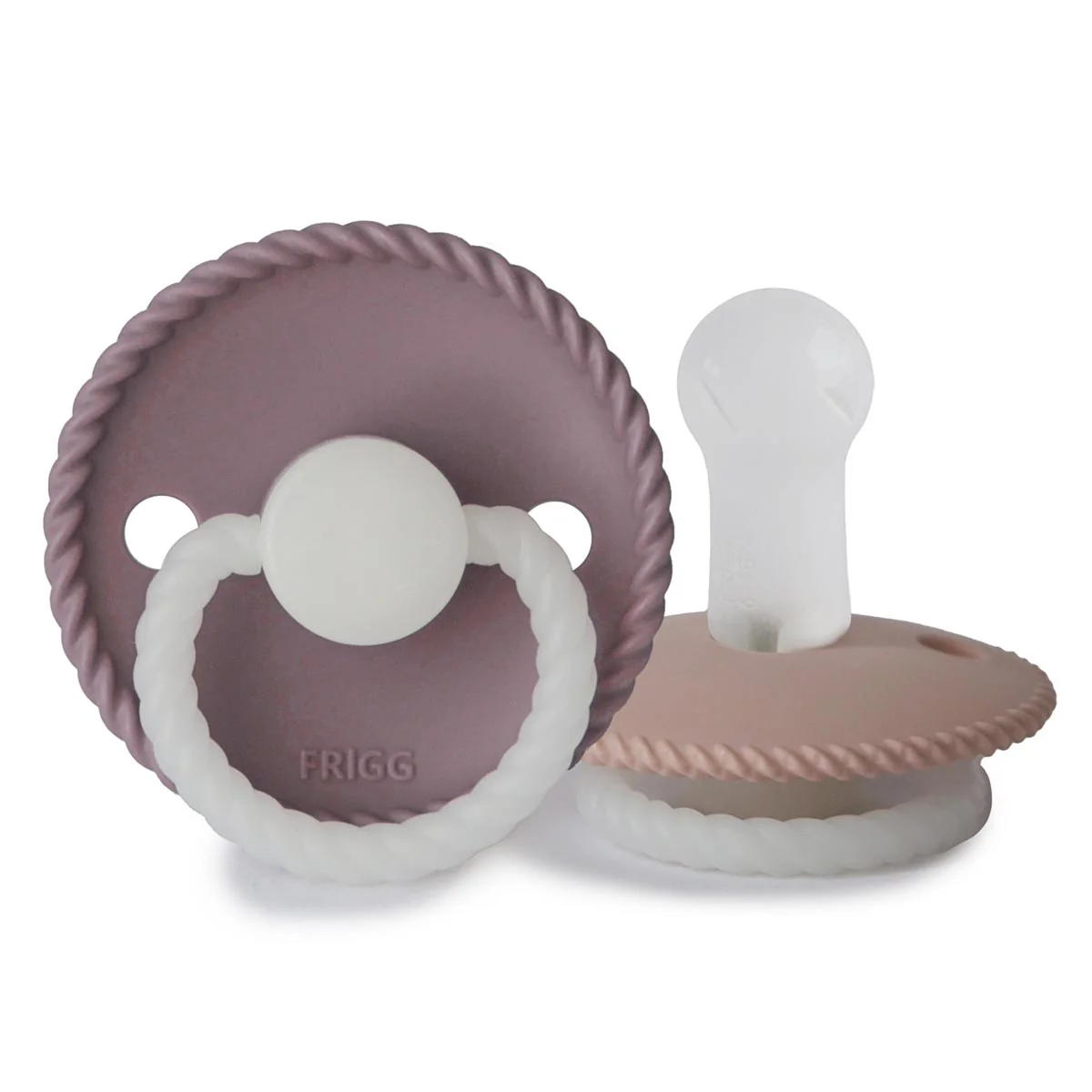 FRIGG Dummies | Natural Latex Pacifier | Night Rope