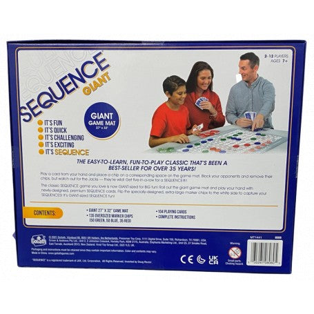 Sequence GIANT Edition Card Game