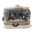 Christmas Scene Happy Camper Airstream Trailer LED Lights & Music 022