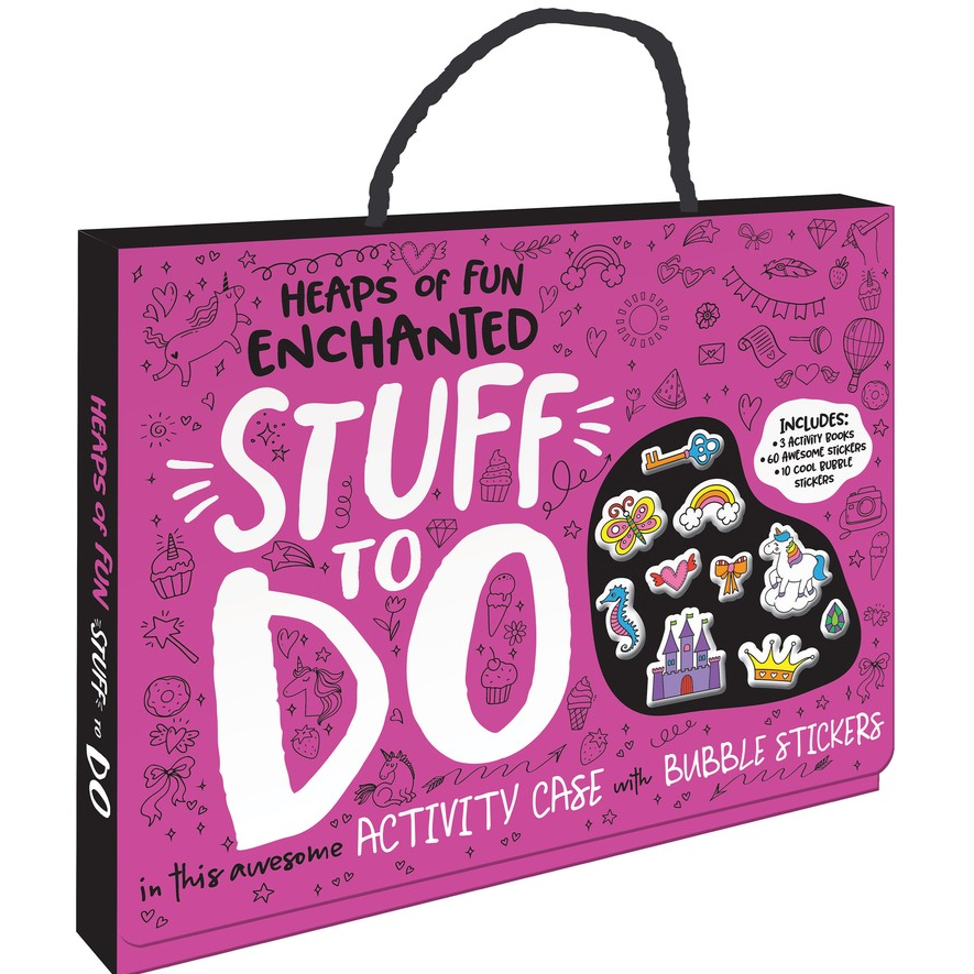 Stuff To Do Bubble Sticker Activity Cases