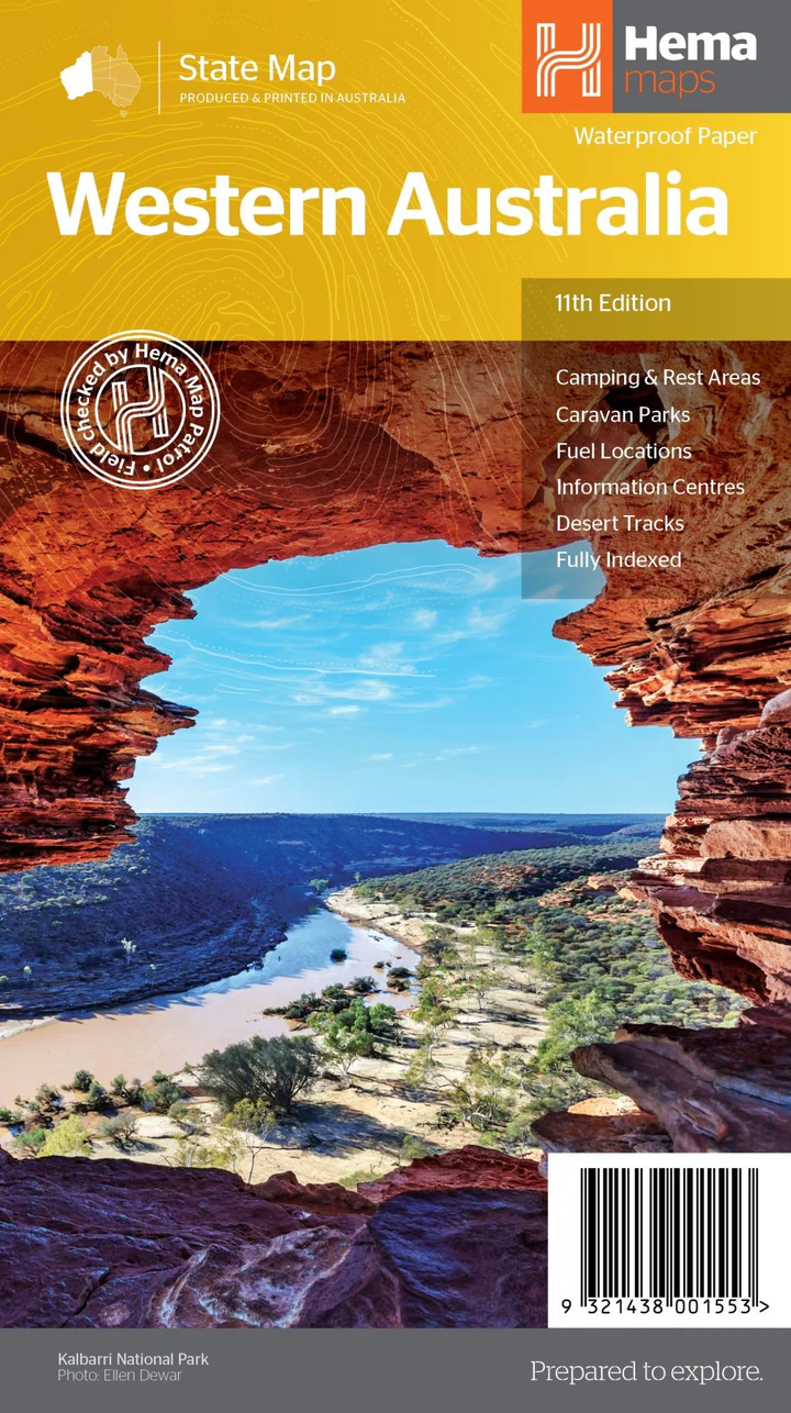 Hema Maps | Western Australia State Map