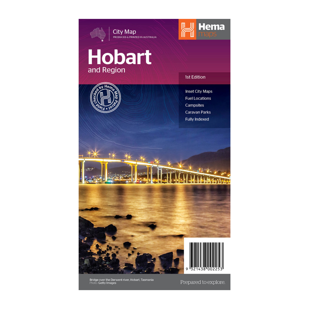 Hema Maps | Hobart and Region City Map