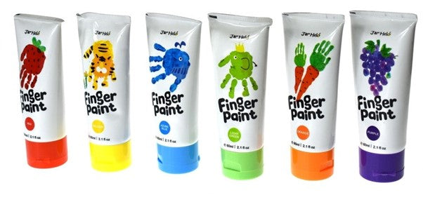 Finger Painting Set - 6 Paints