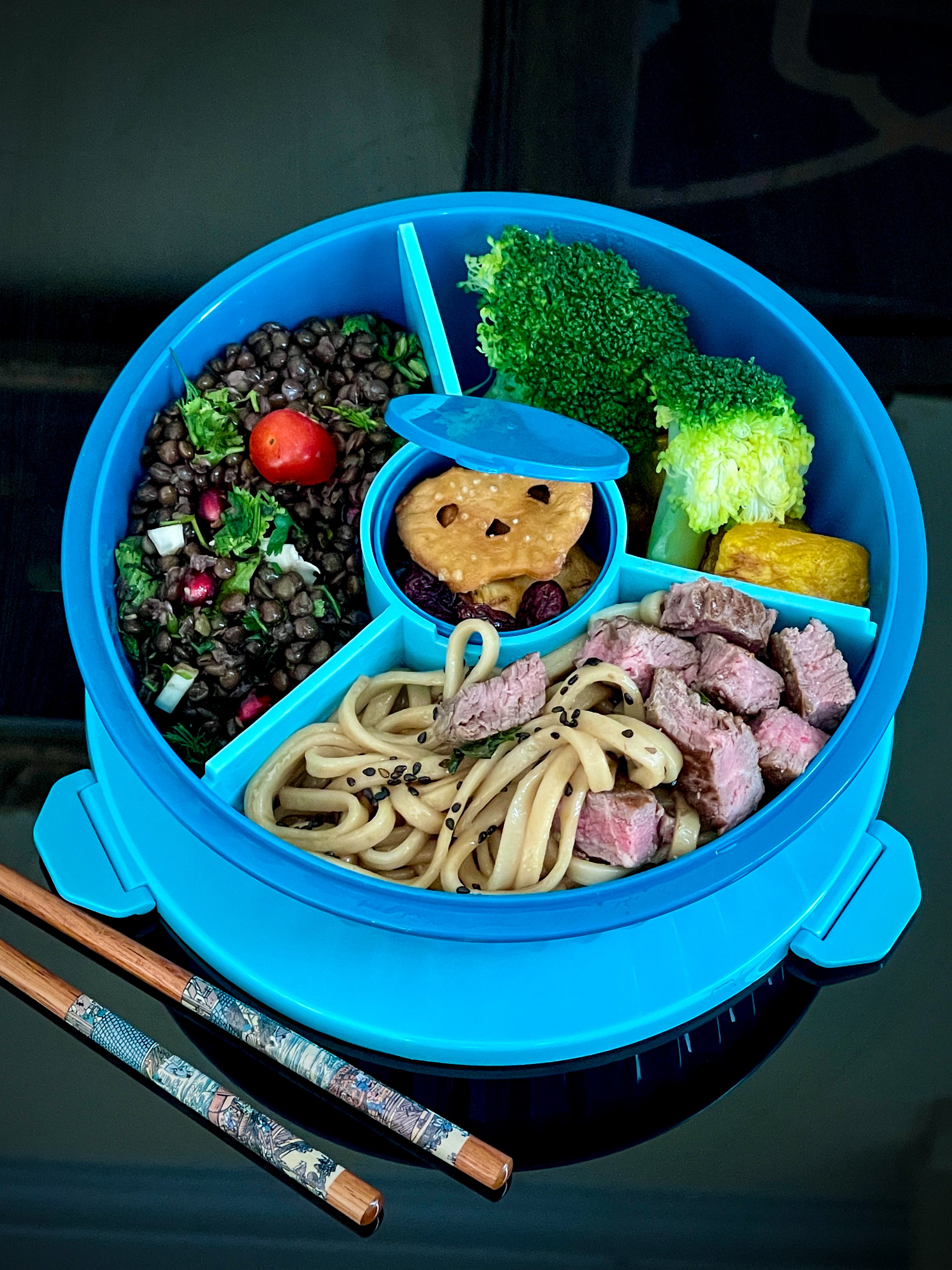 Yumbox Poke Bowl | Leakproof Divided Bowl