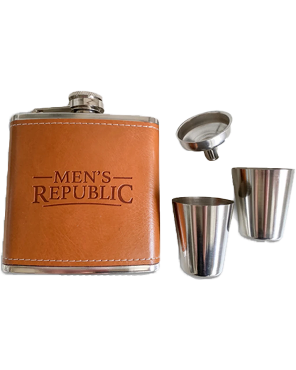 Men's Republic | Hip Flask, Funnel and 2 Cups