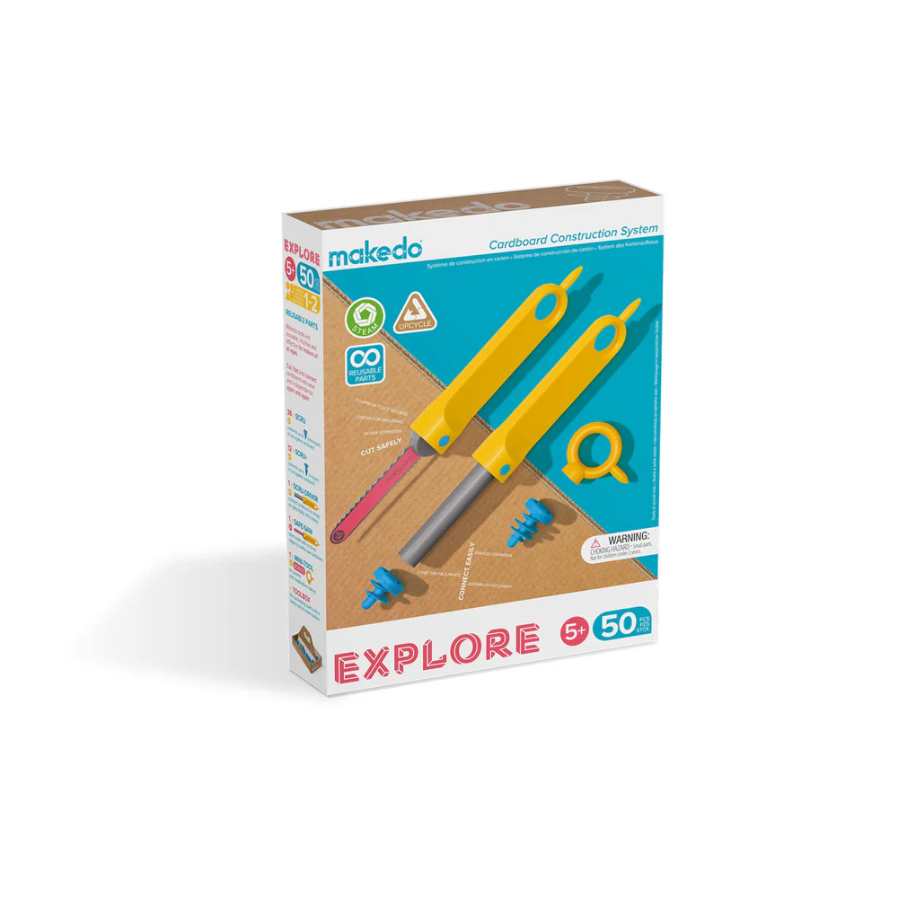 Makedo Cardboard Construction Tools | Explore Kit