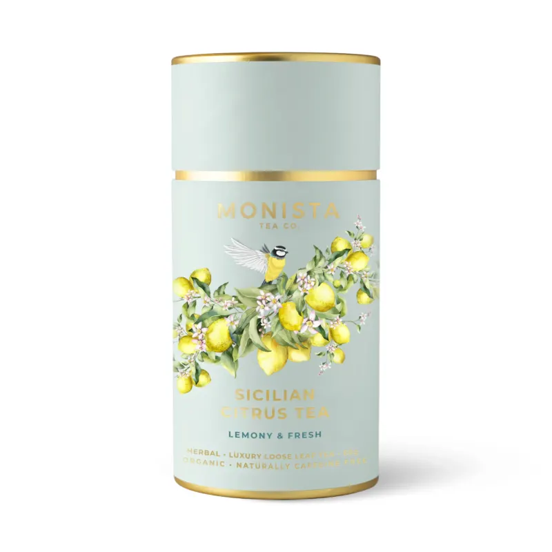 Monista Tea Co | Luxury Loose Leaf Tea Canister