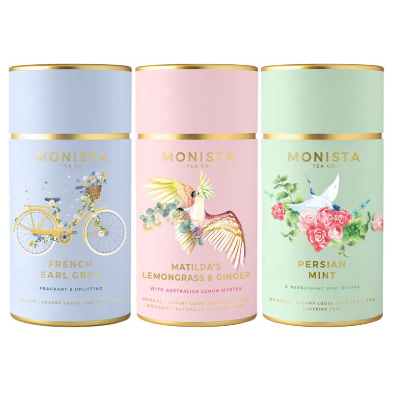 Monista Tea Co | Luxury Loose Leaf Tea Canister