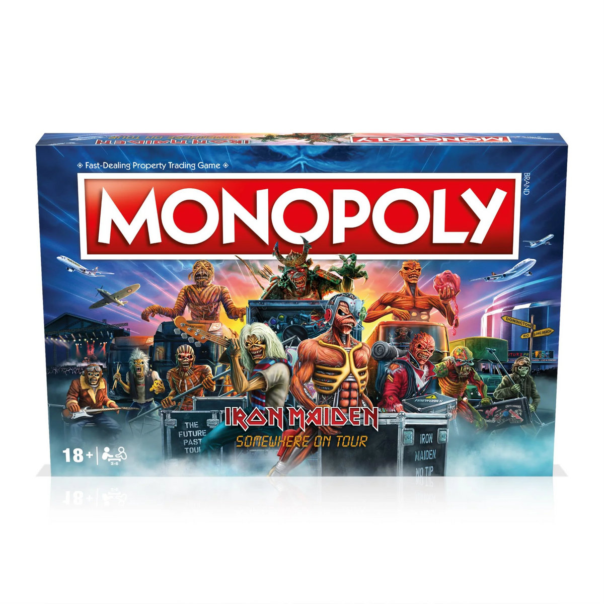 Monopoly Iron Maiden Edition Family Game Boards – Adventure Awaits