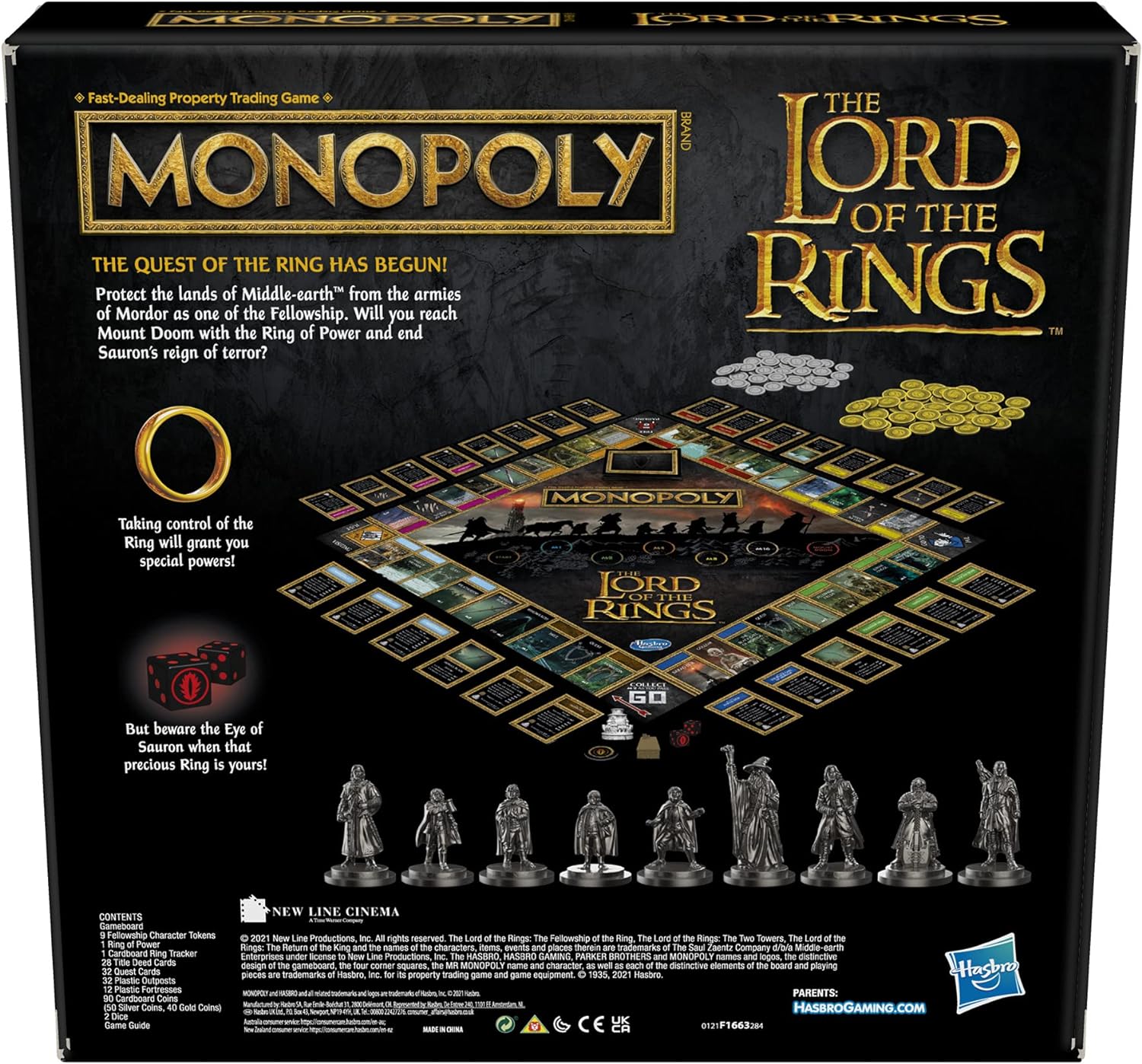 Monopoly Lord Of The Rings Edition