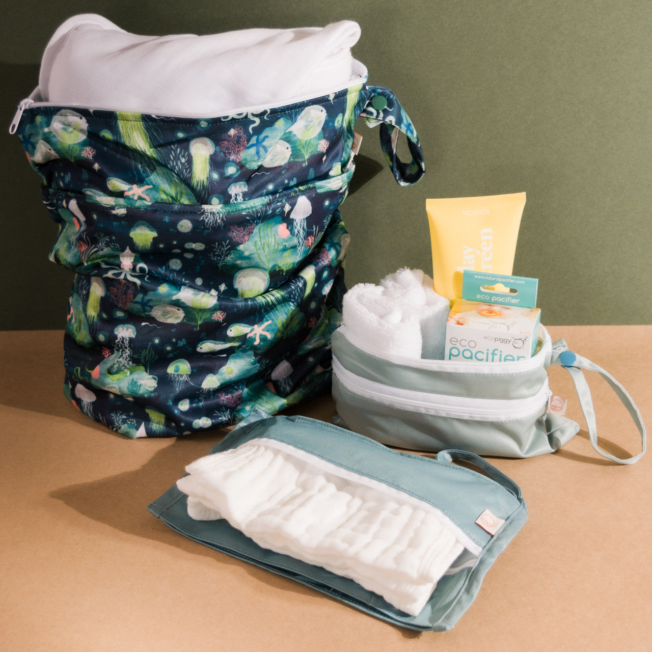 Nestling Double Pocket Wet Bag