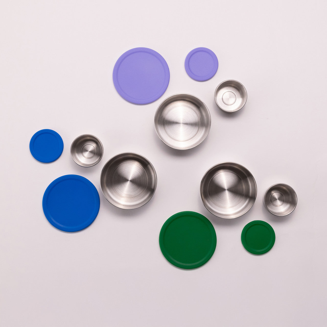 Nestling Stainless Steel Lunchbox Dipper Set