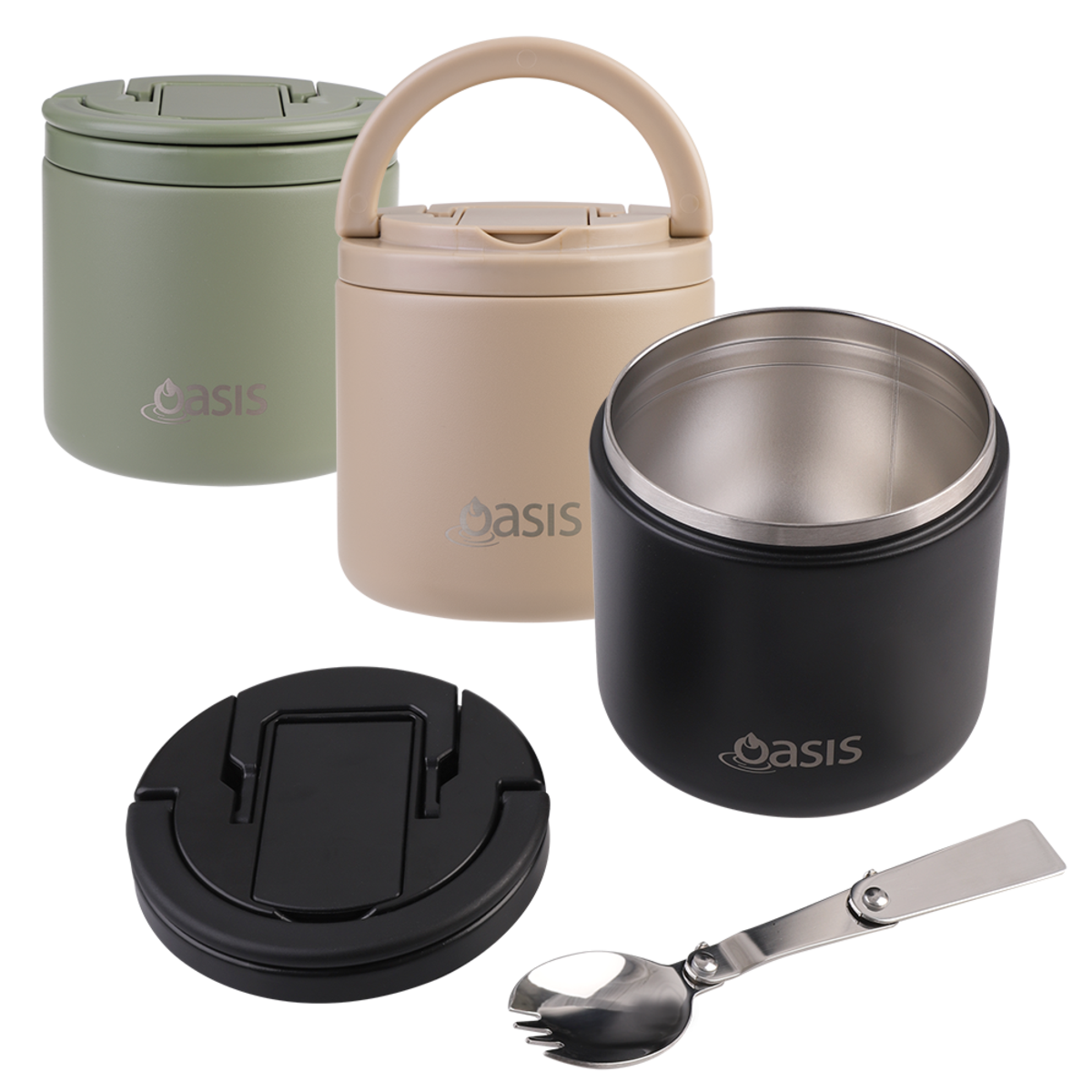 PRE ORDER Oasis | Stainless Steel Double Wall Insulated Food Flask 550ml