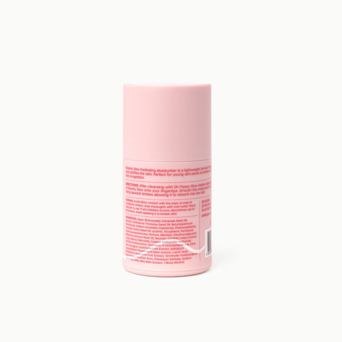 Oh Flossy Dreamy Dew Hydrating Moisturiser 50ml