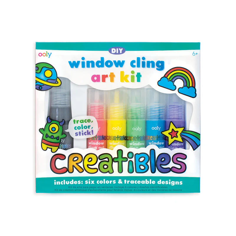 Ooly Creatibles | Window Cling Art Kit