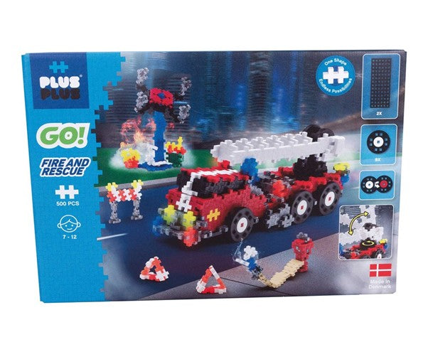 Plus-Plus GO! | Fire and Rescue 500pc