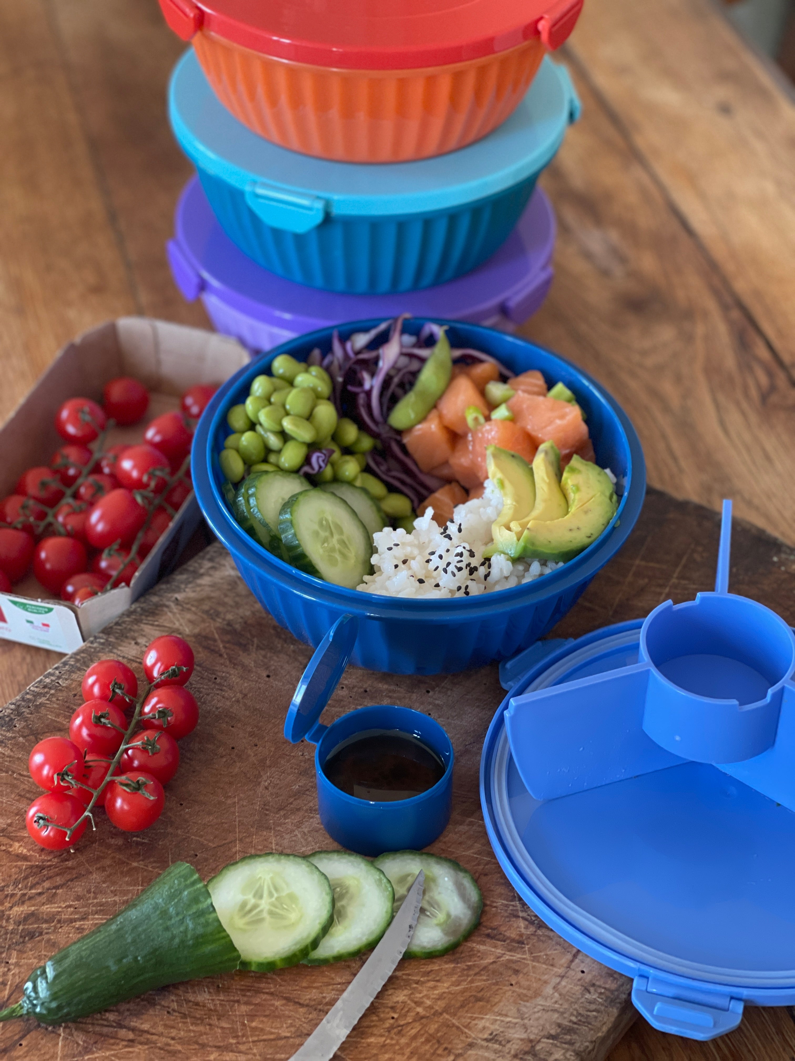 Yumbox Poke Bowl | Leakproof Divided Bowl