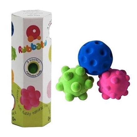 Rubbabu | 3 Small STRESS Balls Set